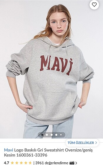 MAVİ SWEATSHIRT