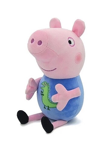 Beden Renk Peppa ve George Peluş Oyuncak