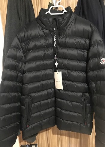 Moncler Siyah Fermuarlı Erkek Mont - Görsel 3