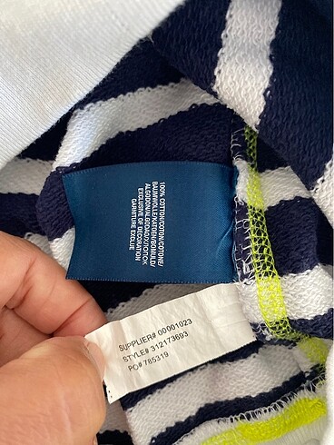 6 Yaş Beden lacivert Renk Ralph Lauren kız çocuk sweatshirt