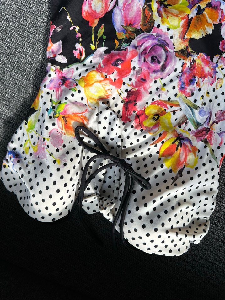 Kom Çiçek Desenli Mayo - Görsel 2