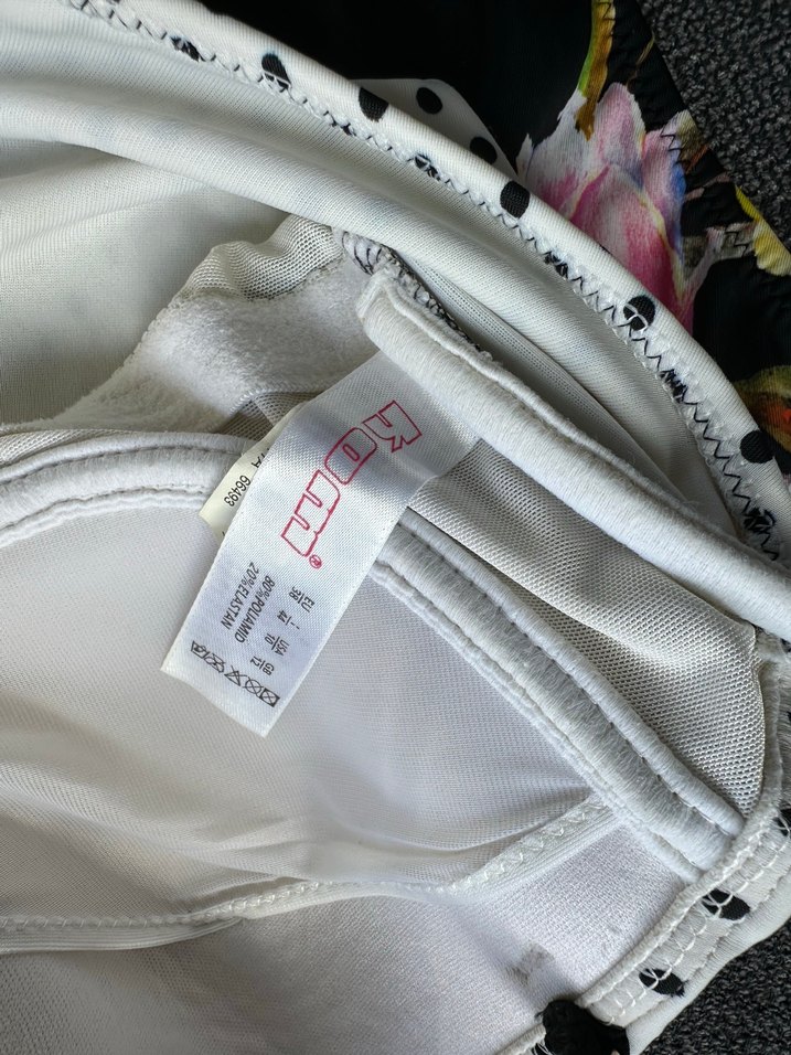 Kom Çiçek Desenli Mayo - Görsel 5