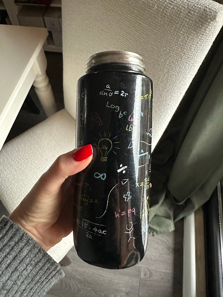 Tefal
Matematik Temalı Siyah Çocuk Termos Şişesi - Görsel 3