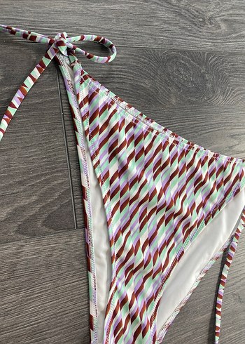 H&M H&M Çok Renkli Tie-Dye Bikini Altı