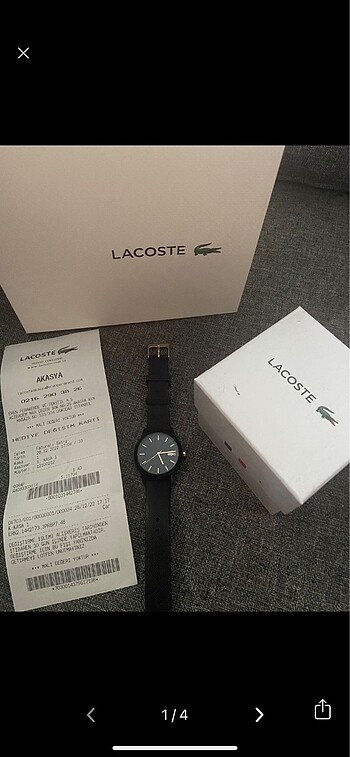 Orijinal lacoste saat