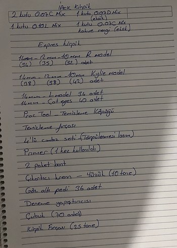 İpek kirpik seti - Görsel 7