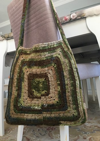  Beden haki Renk Diger Örgü Bohem Stil Kol Çantası