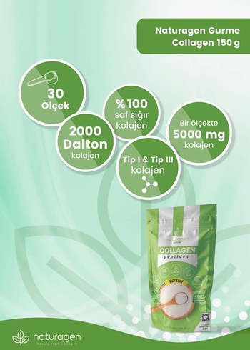 Beden Renk 1 adet Naturagen Gurme Collagen Peptides