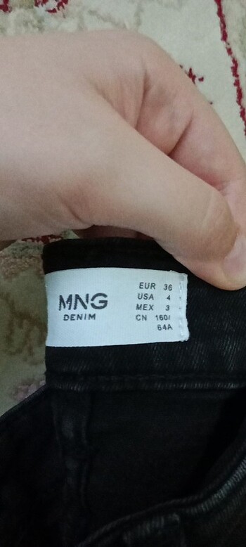 36 Beden mavi Renk 3 adet kot pantolon