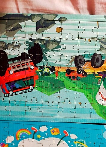  Beden Renk Karışık puzzle 