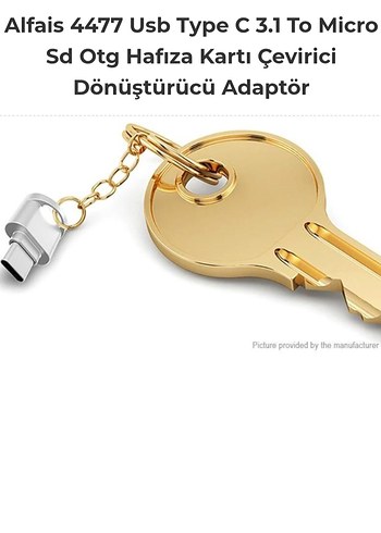 Usb Type C 3.1 To Micro Sd Hafıza Kartı Çevirici Dönüştürücü Ada - Görsel 8