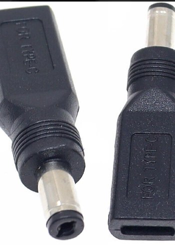 Type C To Dc 5V Pd 5.5*2.1mm Power Şarj Çevirici Dönüştürücü Ada - Görsel 2