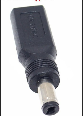 Type C To Dc 5V Pd 5.5*2.1mm Power Şarj Çevirici Dönüştürücü Ada - Görsel 5