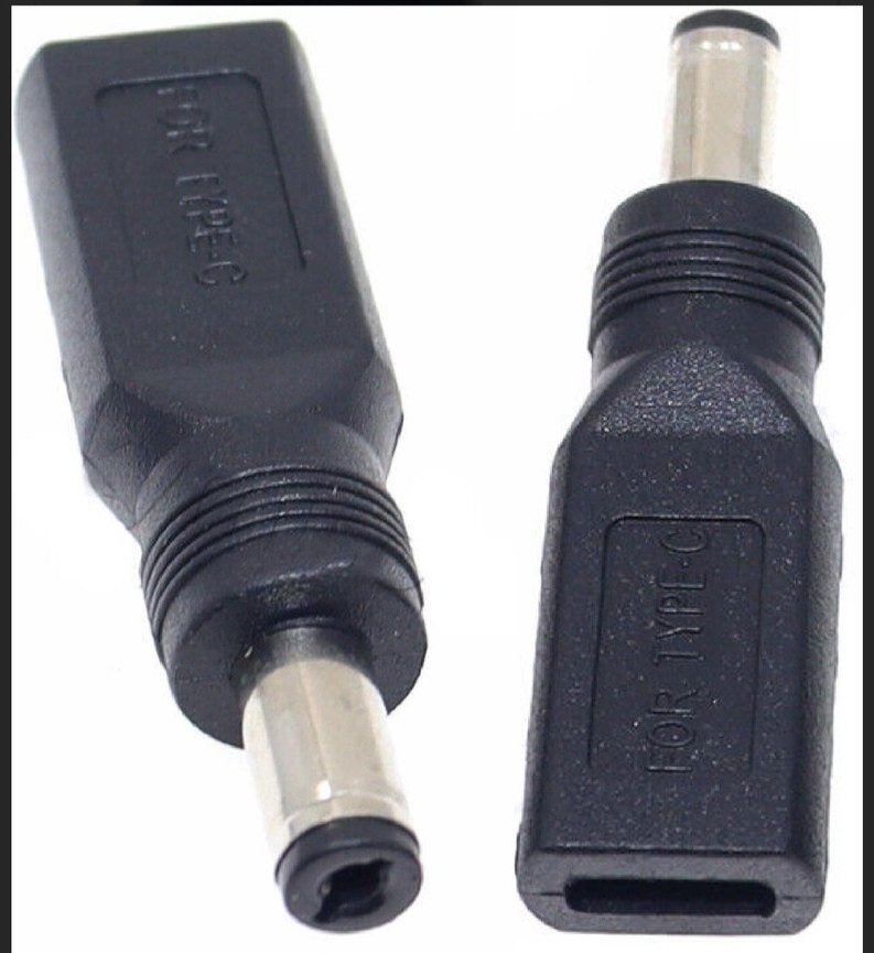 Type C To Dc 5V Pd 5.5*2.1mm Power Şarj Çevirici Dönüştürücü Ada - Görsel 2