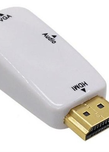 Hdmi To Vga Monitör Çevirici Dönüştürücü - Görsel 3