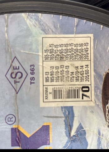 kar zinciri takmatik zincir patinaj zinciri Araç zinciri lastik - Görsel 3