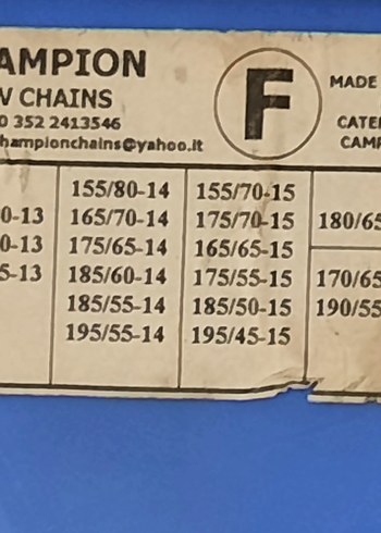 kar zinciri takmatik zincir patinaj zinciri Araç zinciri lastik - Görsel 11