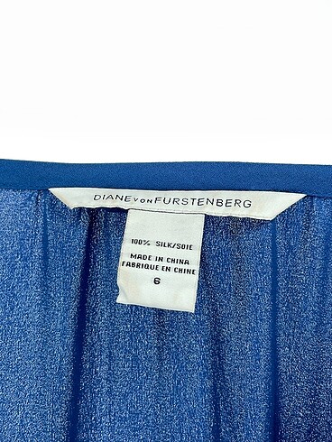 34 Beden mavi Renk Diane Von Furstenberg Kısa Elbise %70 İndirimli.