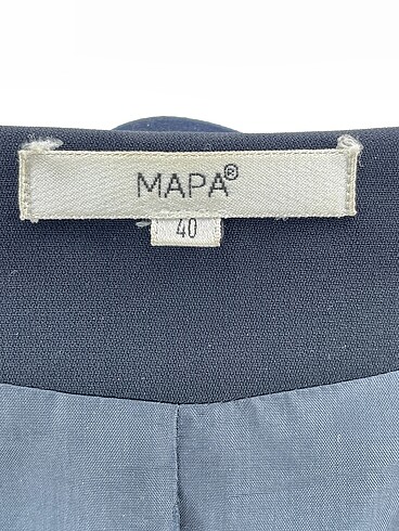 40 Beden siyah Renk Mapa Blazer %70 İndirimli.