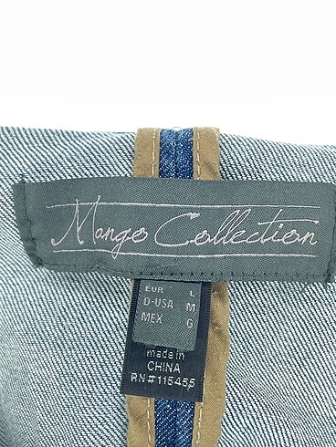 l Beden mavi Renk Mango Kot Ceket %70 İndirimli.
