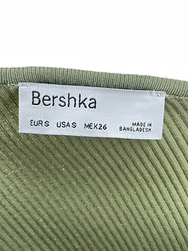s Beden yeşil Renk Bershka Bluz %70 İndirimli.