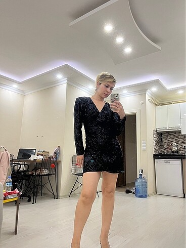 xs Beden siyah Renk Mango xs gece elbisesi