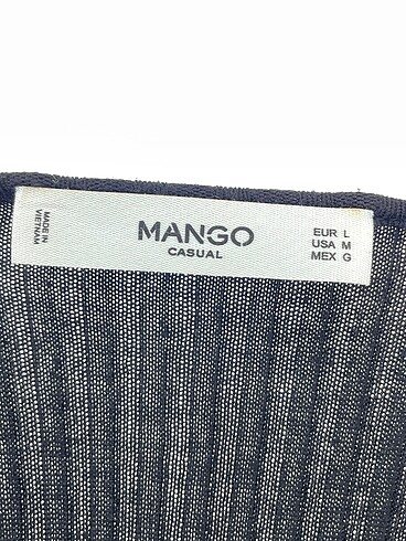 l Beden siyah Renk Mango Bluz %70 İndirimli.