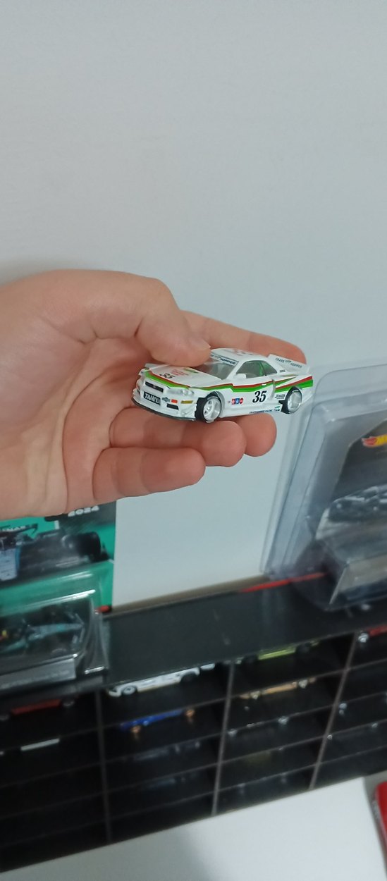 Mini gt Kaido house r34 grasshopper team - Görsel 2