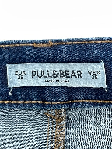 38 Beden mavi Renk Pull and Bear Jean / Kot %70 İndirimli.