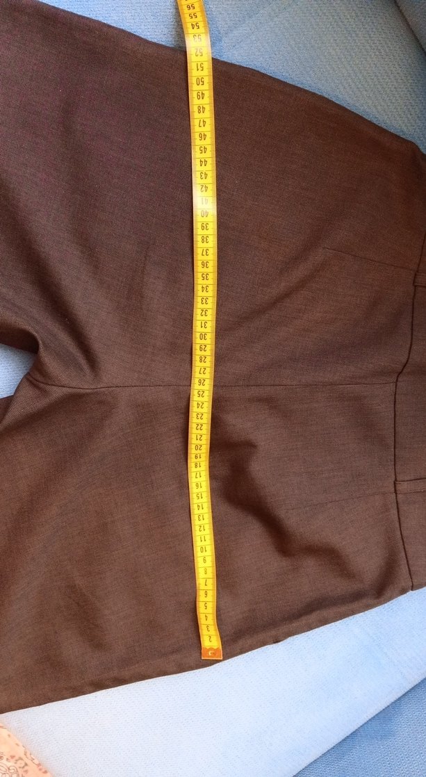 Koyu Kahverengi Düz Kesim Pantolon — görsel 7/8