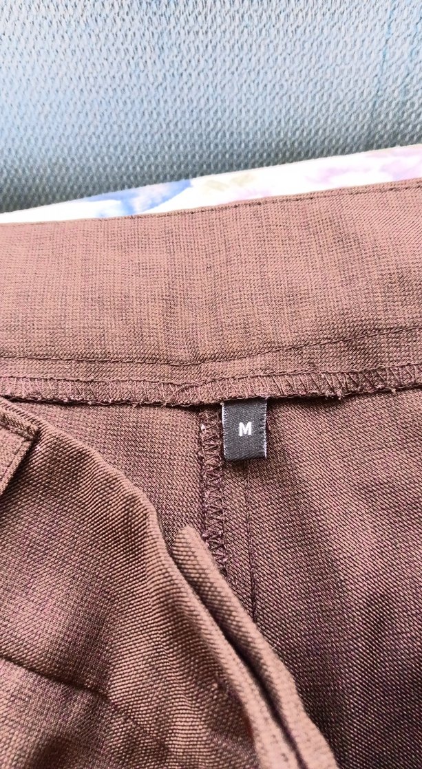 Koyu Kahverengi Düz Kesim Pantolon — görsel 3/8