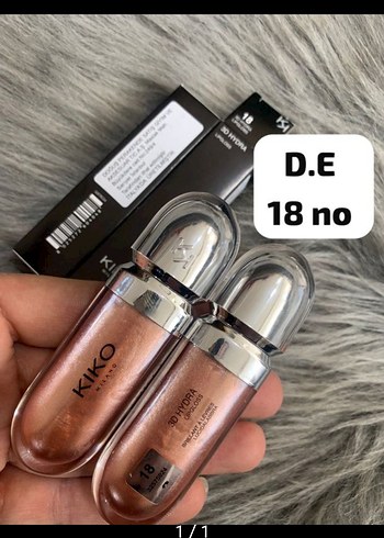 Kiko 18 No Parlak Bej Ruj