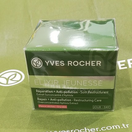 Yves Rocher elixir junes kuru ciltler gündüz kremi