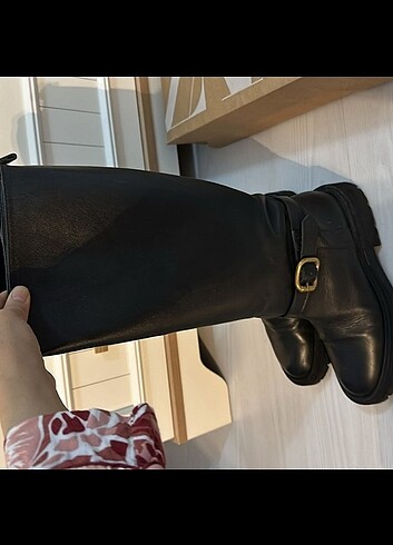 39 Beden siyah Renk Zara bot