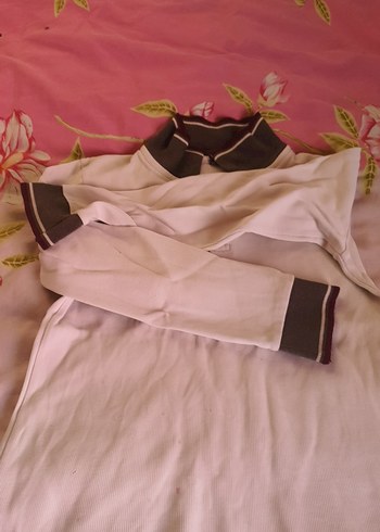 Kız Çocuk Beyaz Uzun Kollu Yaka Detaylı Gömlek - Görsel 4