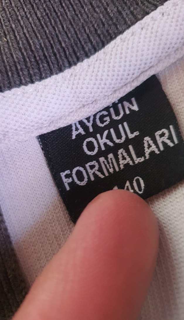 Kız Çocuk Beyaz Uzun Kollu Yaka Detaylı Gömlek - Görsel 5