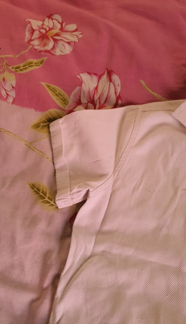 Düğmeli Kısa Kollu Kadın Keten Gömlek - Görsel 4