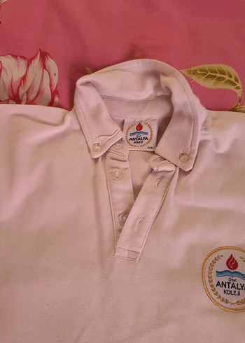 Düğmeli Beyaz Erkek Polo Tişört - Görsel 4