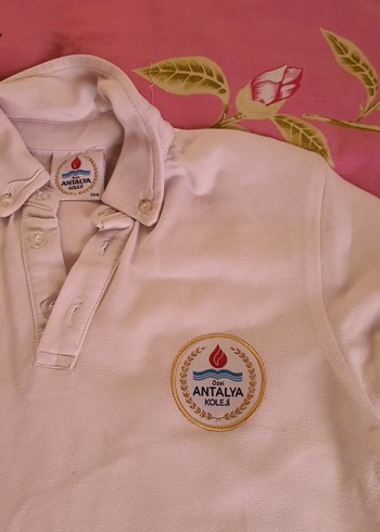 Düğmeli Beyaz Erkek Polo Tişört - Görsel 5