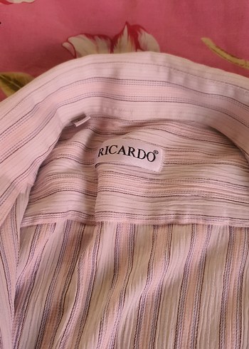 Düğmeli Keten Uzun Kollu Gömlek - Görsel 4