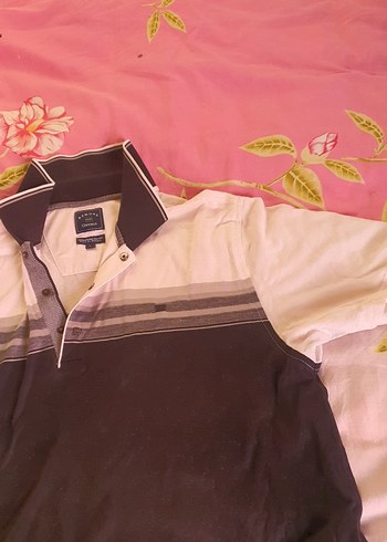 Düğmeli Kahverengi Erkek Polo Tişört - Görsel 7