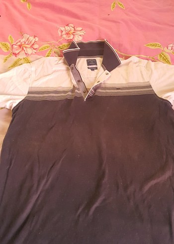 Düğmeli Kahverengi Erkek Polo Tişört - Görsel 2