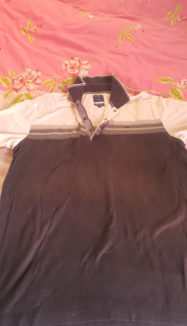 Düğmeli Kahverengi Erkek Polo Tişört - Görsel 2