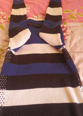 Çok Renkli Erkek Örgü Kazak - Görsel 6