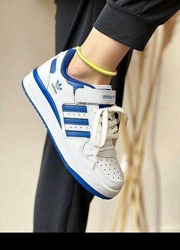37 Beden beyaz Renk Adidas forum low bayan spor ayakkabı 