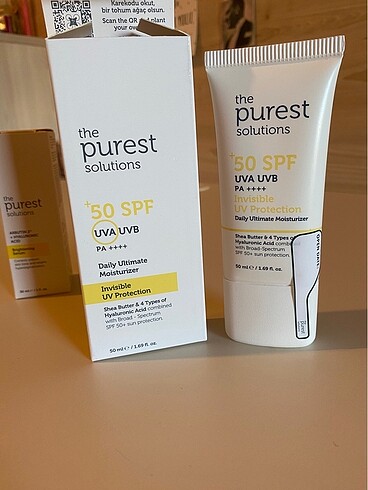 The Purest Solutions İnvisible UV SPF50+