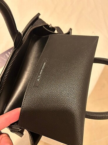  Beden siyah Renk Armani Exchange Tote Bag
