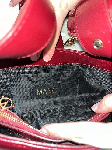 Mango Manc burgundy çanta