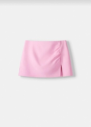 Bershka Pembe Şort Etek