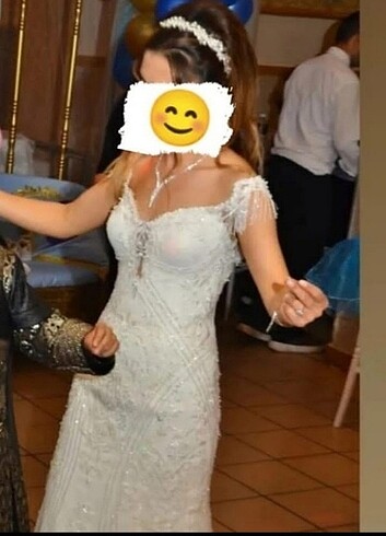 s Beden beyaz Renk Gelinlik